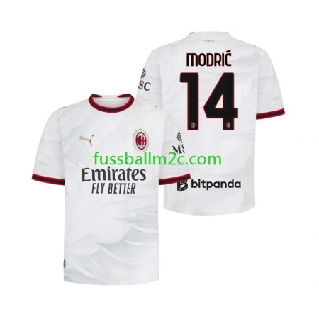 Fußballtrikots AC Mailand Luka Modrić 14 Auswärts Trikotsatz 2026-2027